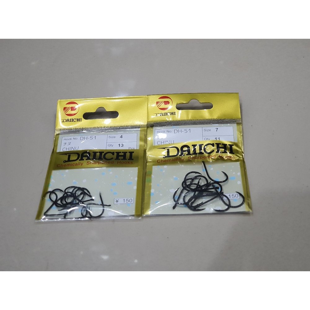 mata pancing Daiichi DH 51- kail pancing Tajam dan Kuat