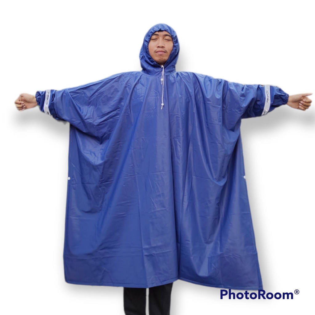 Jas Hujan Ponco Lengan Pinguin