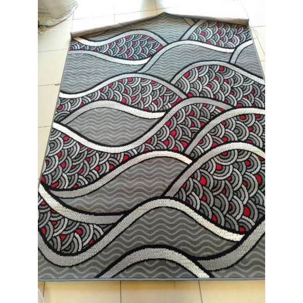 Karpet Moderno 160x210 / Karpet Minimalis / Karpet Permadani / Karpet Lantai / Karpet Rumah / Karpet