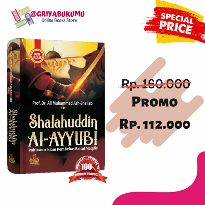 

HOT SALE!!! SHALAHUDDIN AL AYYUBI PAHLAWAN ISLAM PEMBEBAS BAITUL MAQDIS HARD COVER TERMURAH