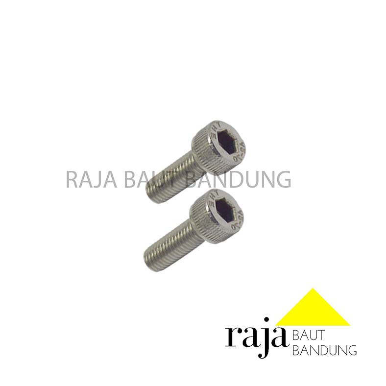 BAUT L STAINLESS M5X15 STAINLESS STEEL 304 10 PCS BO L SS 5X15