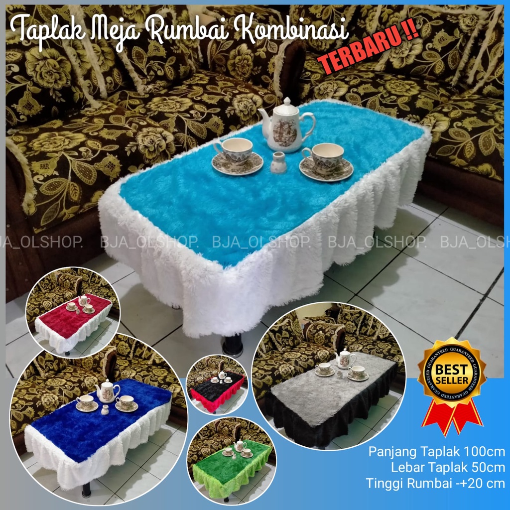 TAPLAK MEJA RUMBAI TAPLAK RUMBAI BULU RASFUR TAPLAK MEJA