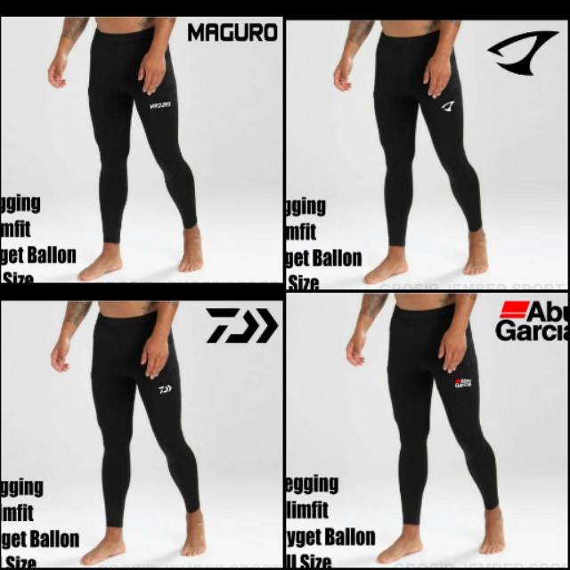 Celana manset mancing murah /legging sporty