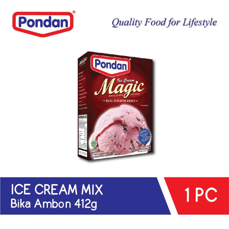 

Pondan Ice Cream Strawberry 160 Gram