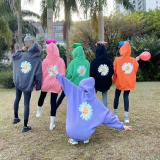  Sweater  Kaos  Hoodie Gaya Korea Motif  Bunga  Daisy Untuk 