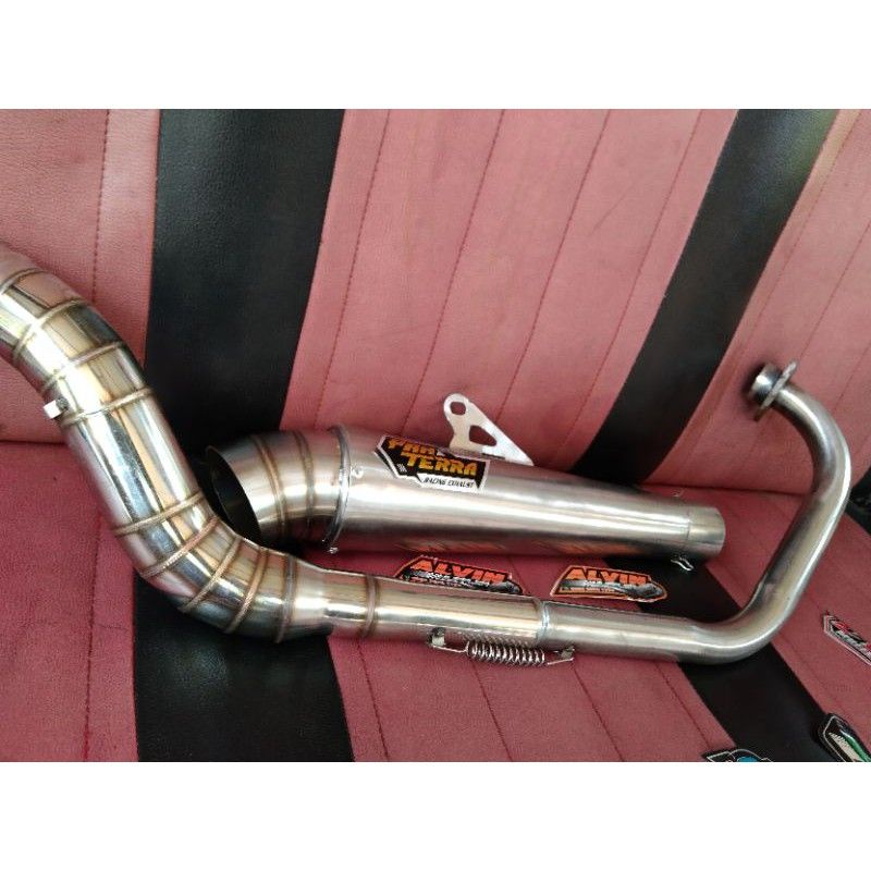 KNALPOT FANTERRA RACING PNP VIXSION FU CB MP GL TIGER R15 CBR150R BYSON MX VERZA