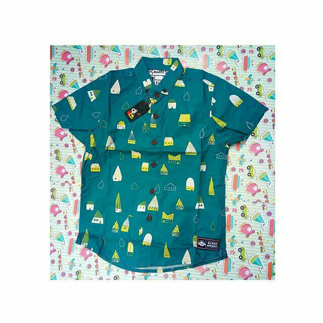 Kemeja anak laki-laki kemeja dj kids
