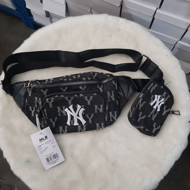 4019 Tas MLB Korea Wanita Import Murah Women Sling Bag NY Fashion