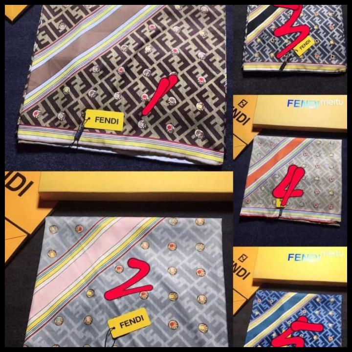 Scarf Fendi /Segiempat/Hijab
