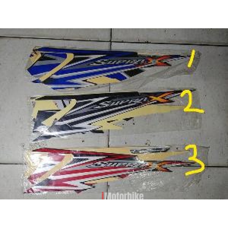 STRIPING HONDA SUPRA X125 2012