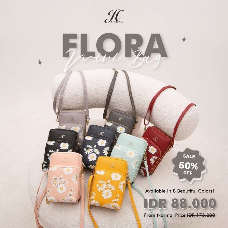 Jims Honey Flora Minibag/Minibag Jims Honey Diskon