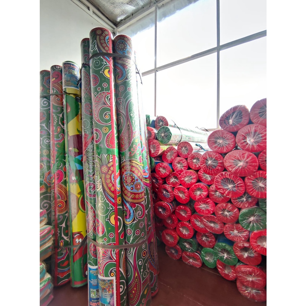 Tikar Spons Karakter Tikar Gulung Spoon Eva Karpet Lantai Tebal 3mm