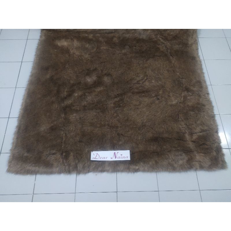 100*150cm Meteran PREMIUM Karpet Bulu Lebat Animal Pattern Motif Kain Alas Foto Tebal Halus