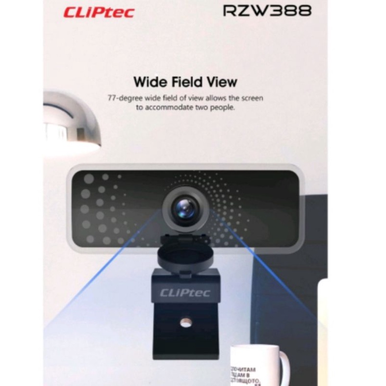 Webcam external pc&amp;laptop Full HD 1080P Wide-Angle CLIPtec RZW388 original