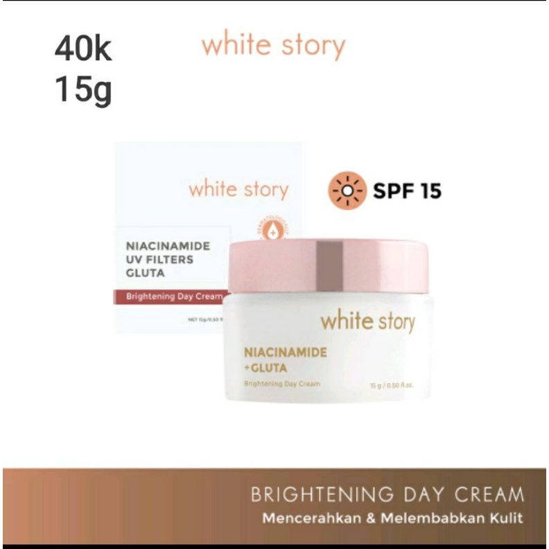 White Story' Eye Cream / Serum / Day Cream