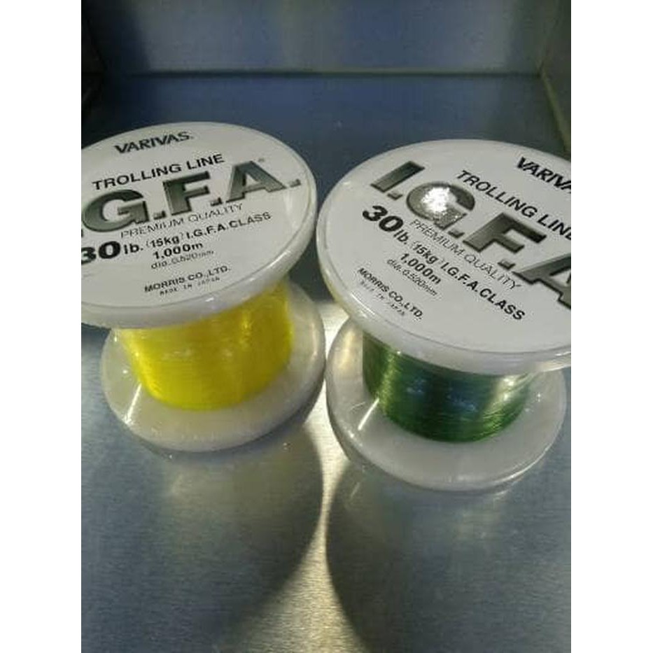 alat pancing mantul habis Senar varivas IGFA trolling 30lbs 1000m