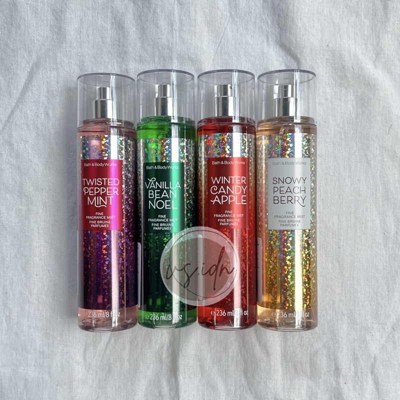 [CHRISTMAS EDITION ] BATH AND BODY WORKS Mist / Lotion / Shower Gel Vanilla Bean Noel / Winter Candy
