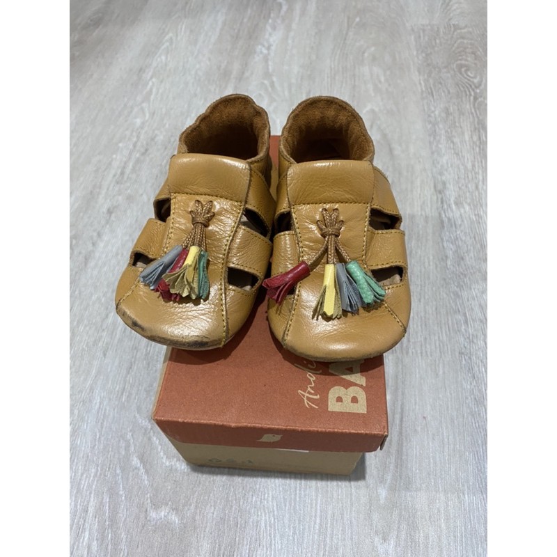 Bora Moccasins Sandals Caramel - Pyopp Preloved Second
