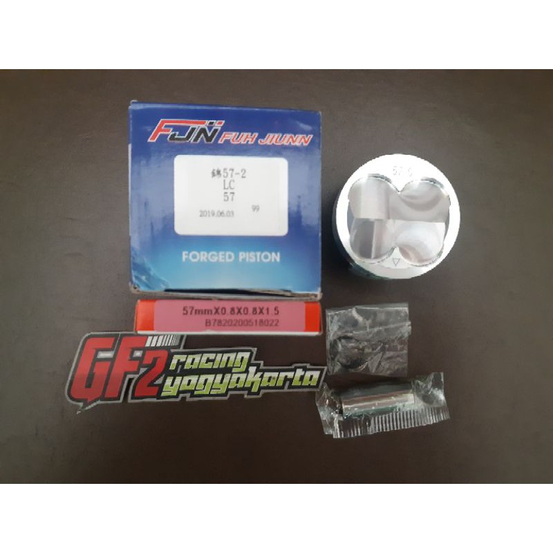 piston fjn 57mm forged pin 14