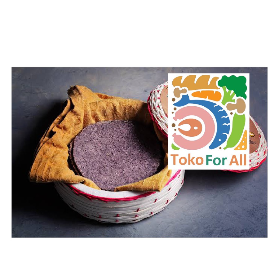 

FROZEN Flour Tortilla (blue corn) - 8in - 10pcs / pack
