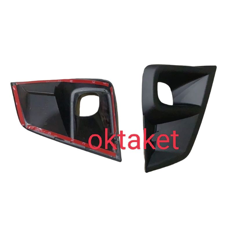 cover foglamp Honda BRV 2022 sporty hitam