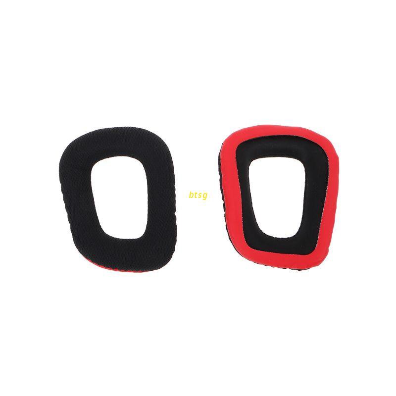 btsg 1 Pair Earphone Ear Pads Earpads Sponge Soft Foam Cushion Replacement for Logitech G230 Headphones