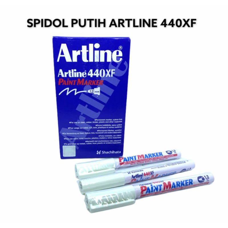 

Spidol artline 440XF-WHITE