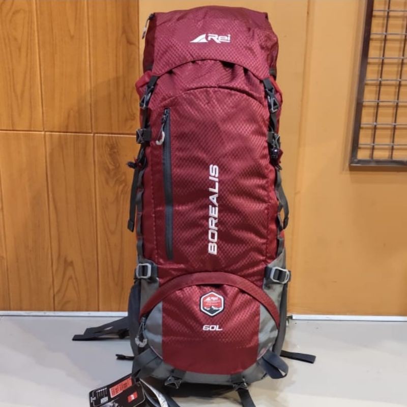 Tas Gunung Rei Borealis 60L Carrier Rei Original