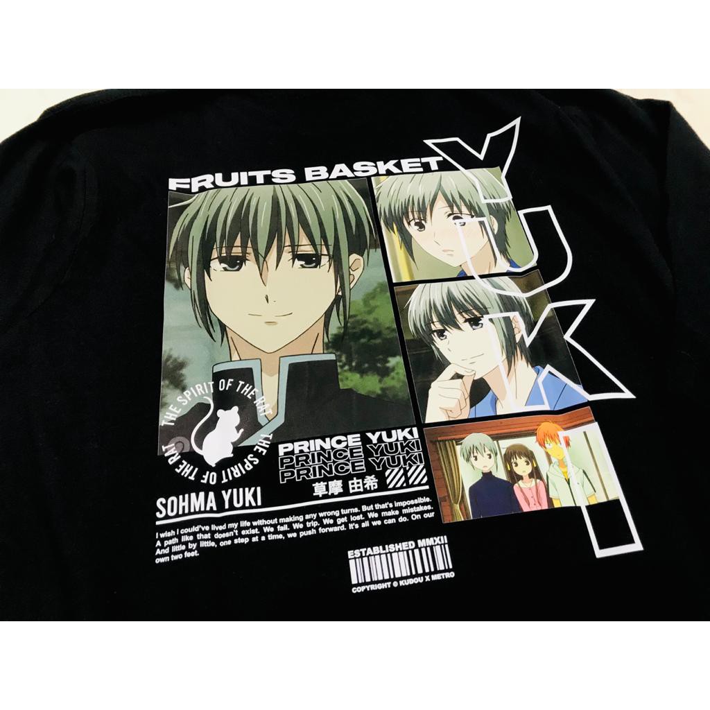 Longsleeve Sohma V2 Yuki Anime Manga Fruits Basket Premium