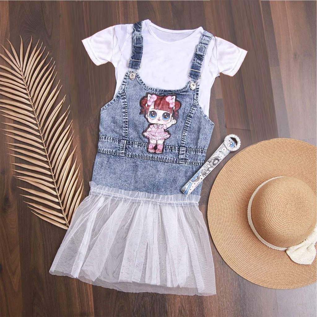 FORTUNE FASHION DRESS OVERALL ANAK  DRESS OVERALL JOYCE