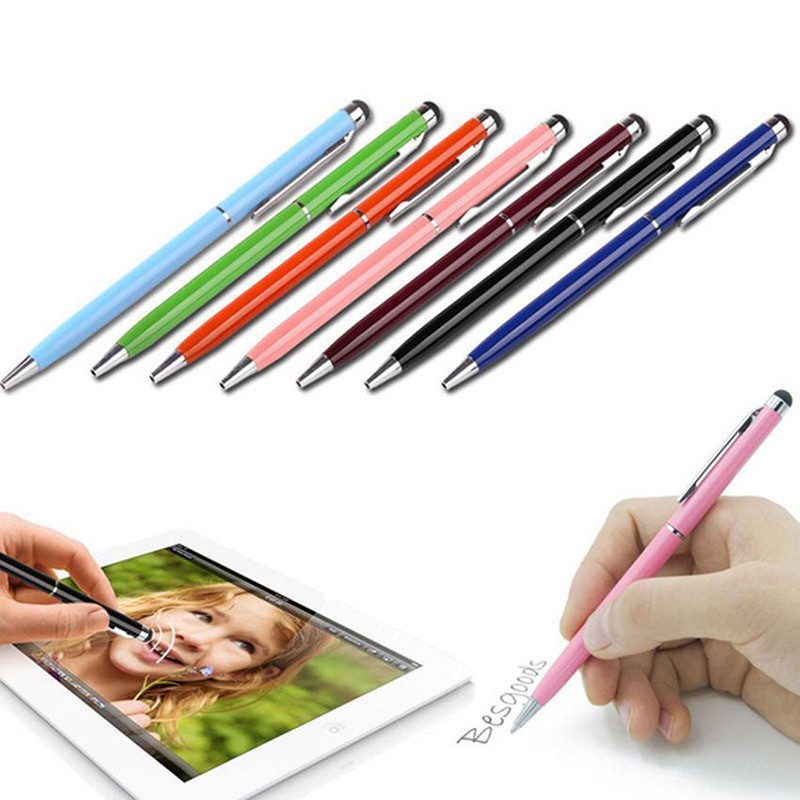 pulpen/pen/pena stylus 2in-1 Samsung S20 Xiaomi Apple VIVO OPPO-Ipad