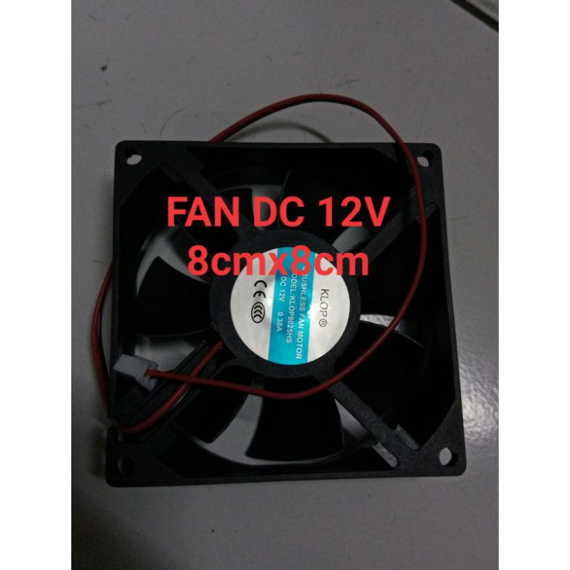 FAN DC 12V 8cm