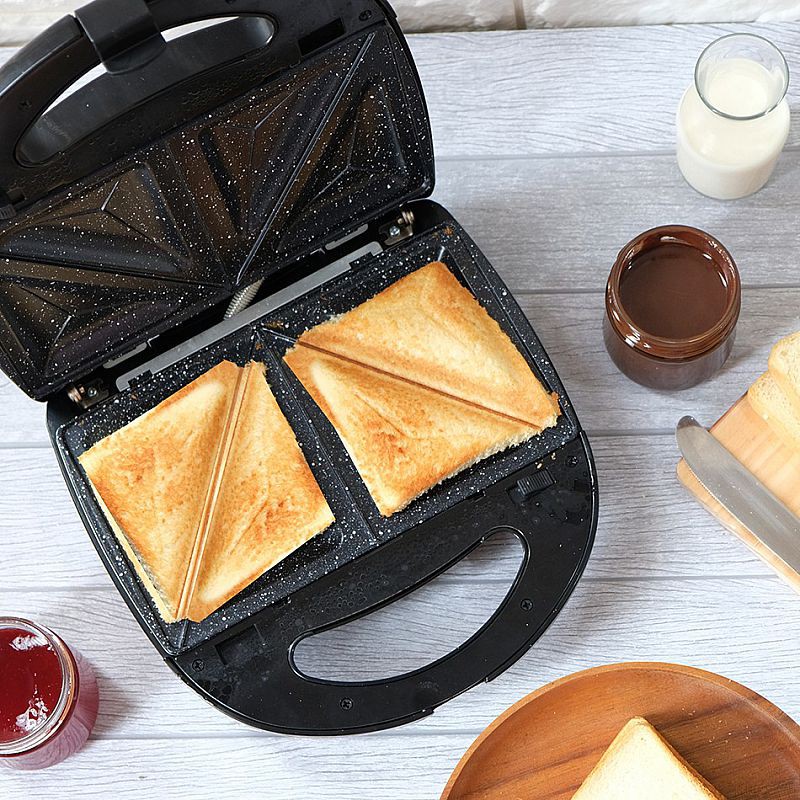 Idealife Sandwich Grill Waffle Toaster Maker Pemanggang Panggangan Roti 4 IN 1 IL-202 IL 202 IL202