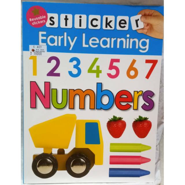 

Sticker Early Learning Number