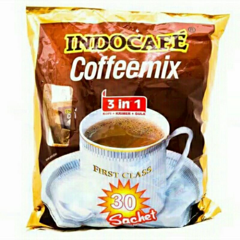 

INDOCAFE COFFEEMIX ISI 30 PCS