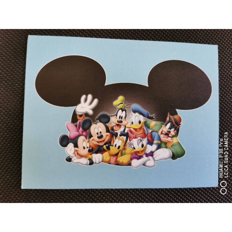 

kartu pos mickey mouse/mickey mouse postcard