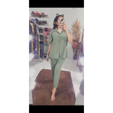 SETELAN CRINKLE-ONESET RAYON CRINKLE