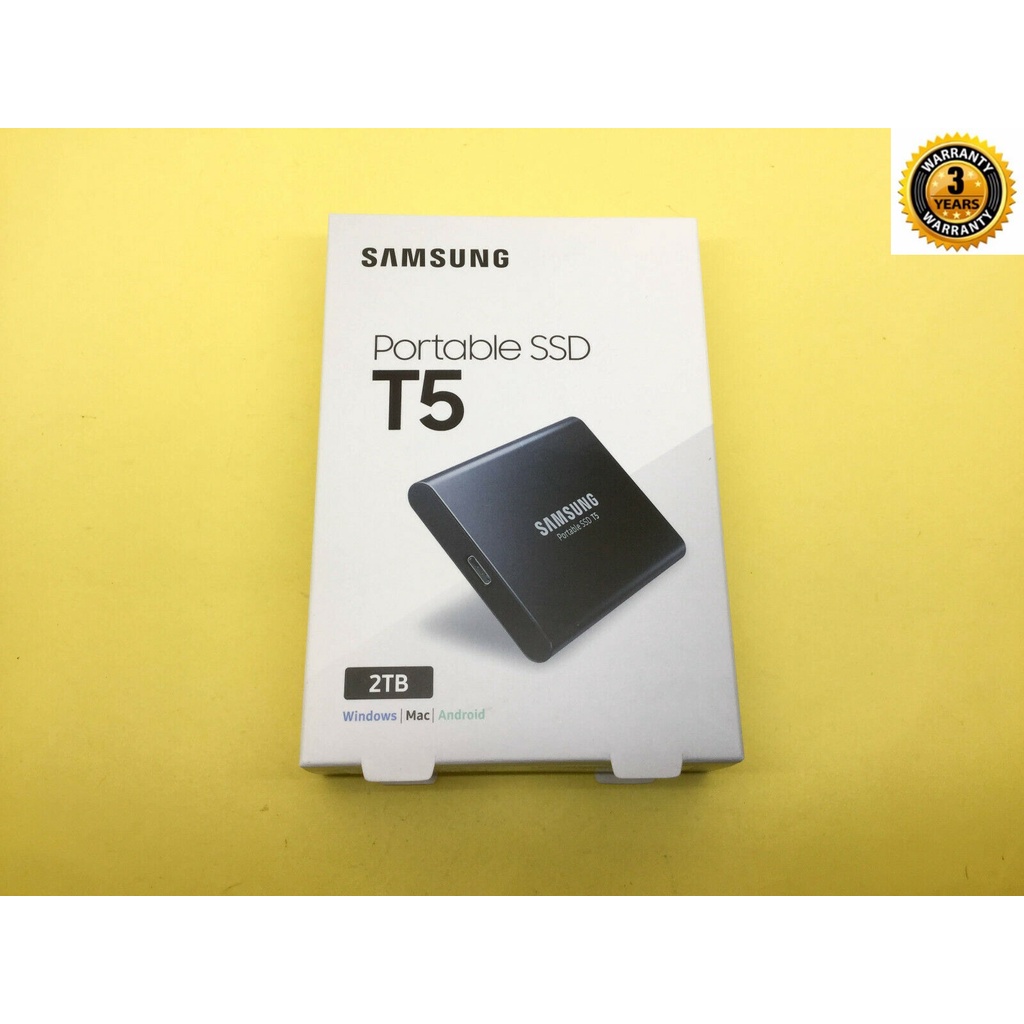 pa2t0b / Am Samsung T5 Portable SSD - 2TB - USB 3.1 Externe SSD MU-PA2T0B Neu（Original Product）