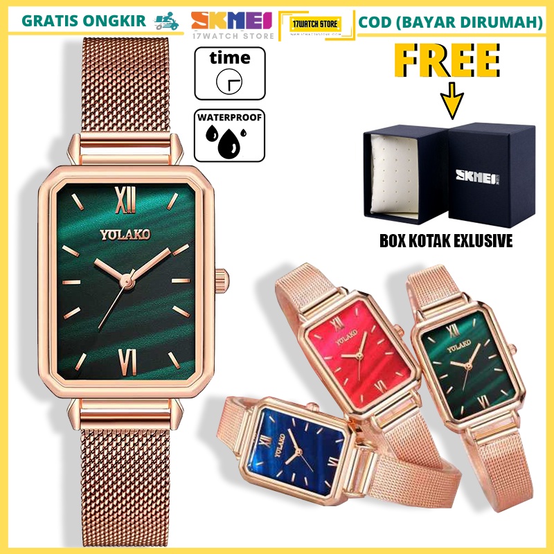 Jqm Jsm Jm Jam Tangan Tangab Tangn Tangam Stainless Stell Fashion Wanita Cewek Cewe Cwek Wanit Perem