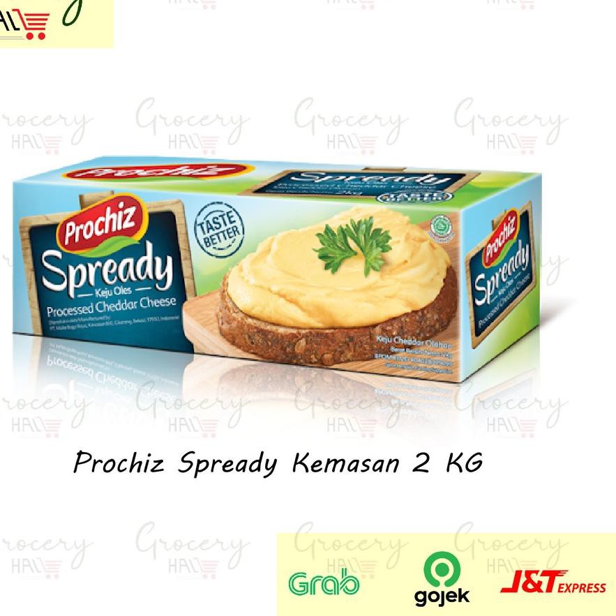 Jual Best Seller!! KODE-770 READY STOCK !!! PROCHIZ KEJU SPREADY 2 KG ...