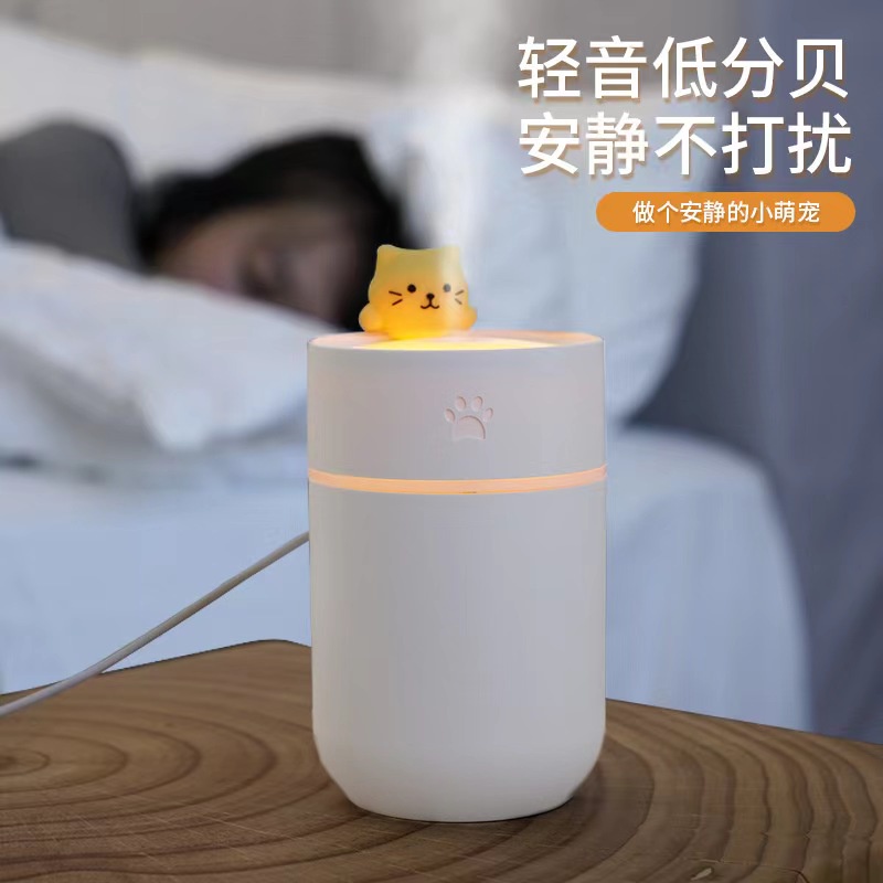 Diffuser Aromatherapy  with 7 colour LED Lamp +  Pelembab ruangan high quality