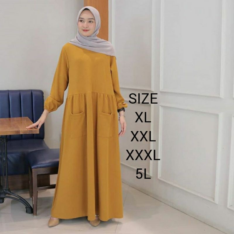 Jual Dress Baju Hamil Fashion Muslim Gamis Harga Terbaik Februari 2022 Shopee Indonesia