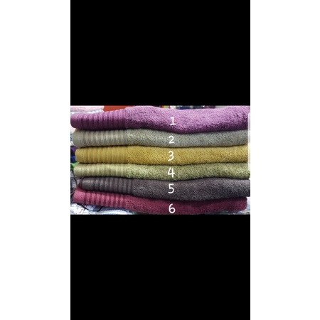 1 pc Handuk mandi 70 x 140 merk Terry Palmer seri Eternal