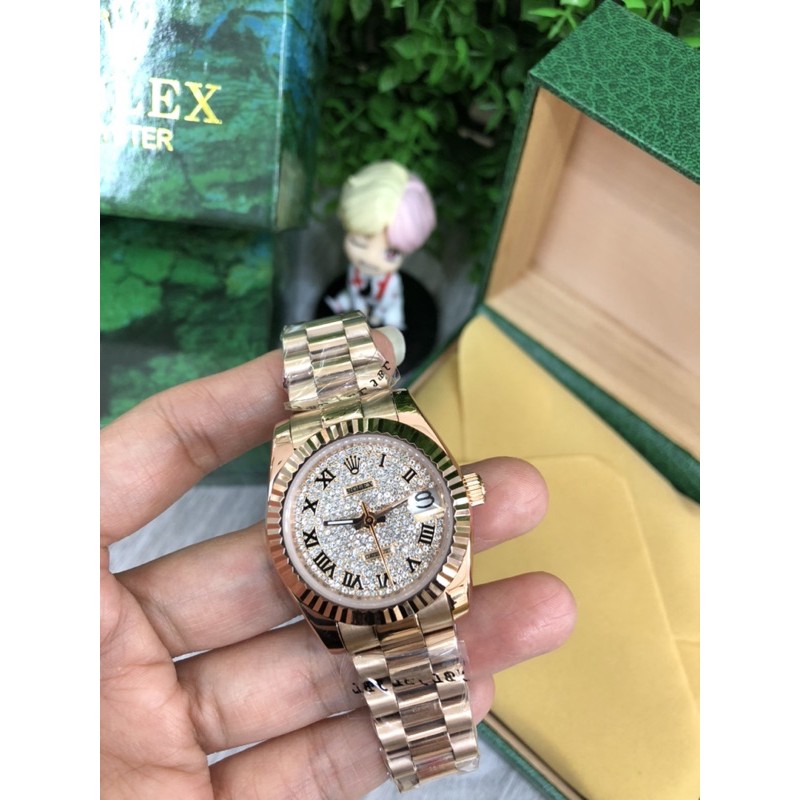 JAM ROLEX DATEJUST SZ 31MM/DIAL DIAMOND(AUTOMATIC)