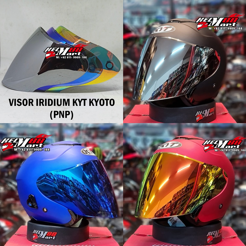 Jual Visor Kyt Kyoto Iridium Pnp Tidak Perlu Modif Kaca Kyt Kyoto