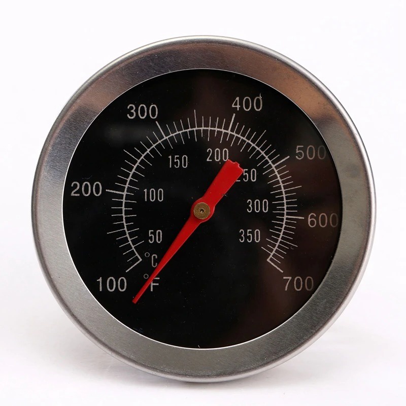 Thermometer Analog Masak Dapur Stainless 0-350C Dial Oven Cook Stainless Steel