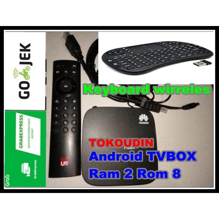 Stb Android Tv Box Huawei Ec6108v9 Unlock Keyboard Mini I8 Shopee Indonesia