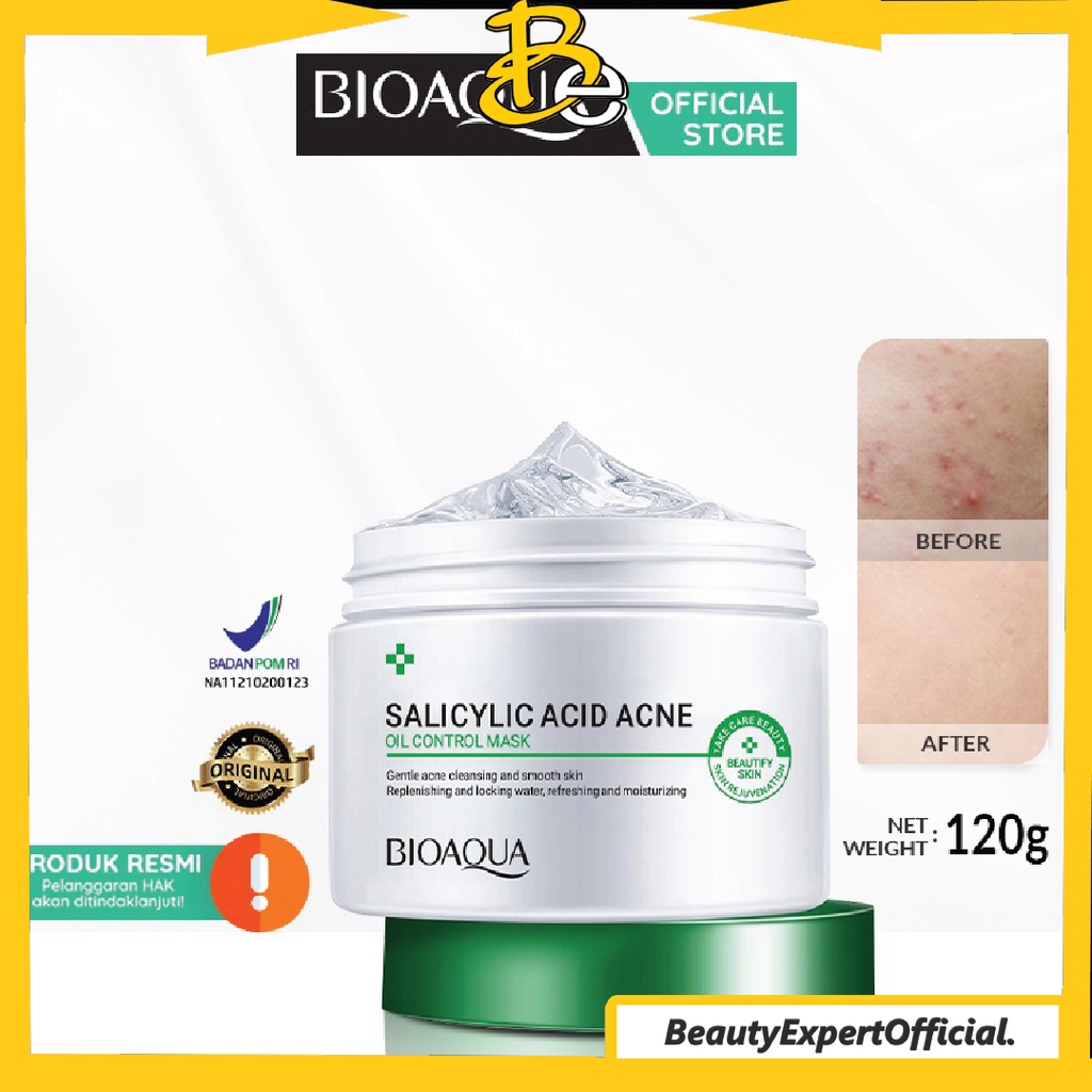 ⭐️ Beauty Expert ⭐️ BIOAQUA Salicylic Acid Acne - Oil Control Face Mask 120g