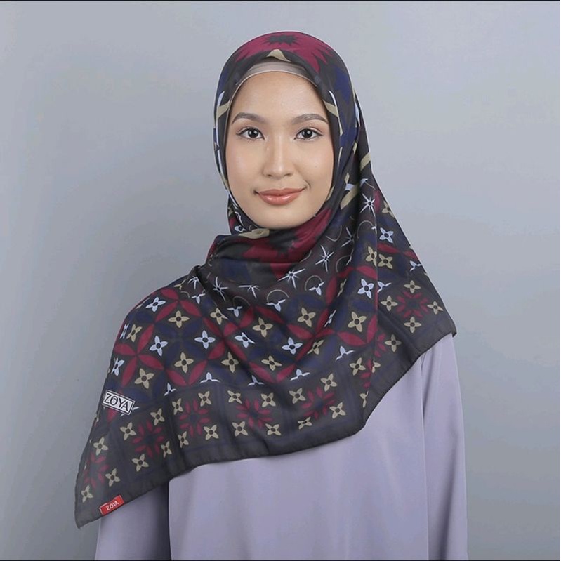 SALE Kerudung Segiempat Motif Terbaru ZOYA Chandani Devinka Linka Venya Kayla Nadri Febrylica Arum T