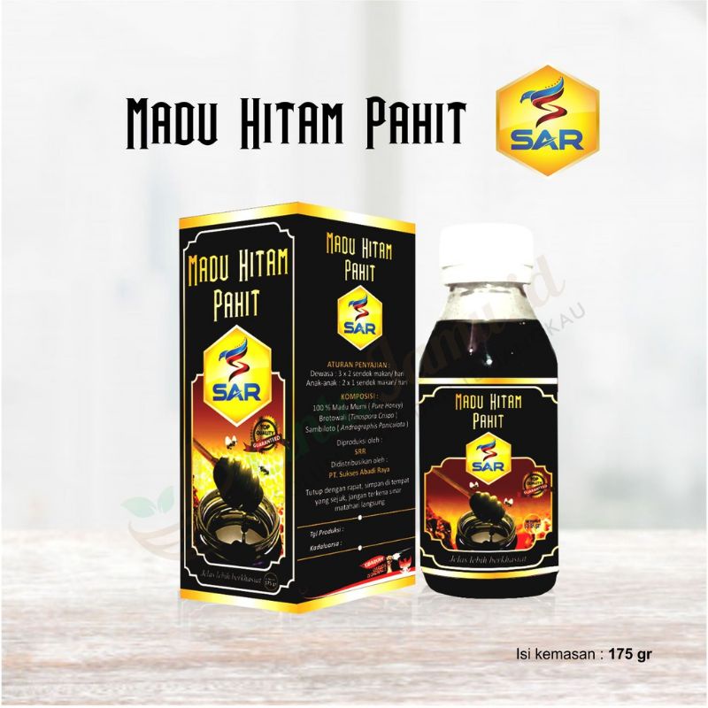 

Madu Hitam Pahit Propolis SAR 175 Gram